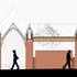 Lych gate elevation