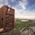 Temporary wooden lighthouse built by Tog 2012 summer school