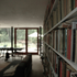 Long view inside library