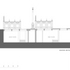 Existing sectional elevation