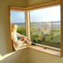 View out through window seats