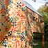 Hand-painted timber
