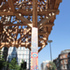 Pillar design inspired by the Illuminated Manuscripts