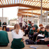 Outdoor classroom in use