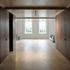 Walnut lined entrance hall
