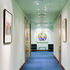 Interiors, designed by Pringle Brandon, include a striking collection of modern art