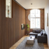 View of lounge and feature wall