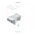 Exploded axometric drawing