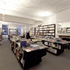 Bookshop view with mirror