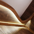 Detail of shelf above bed