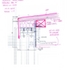 Garden sliding door head detail