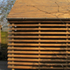 West elevation Louvres