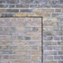Kensington fountain brick door detail