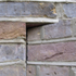 Kensington fountain brick door detail