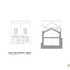 Front elevation and section - before