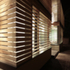 Louvred bay windows