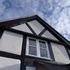 The Critt: Repaired gable with hemp panels