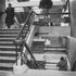 Staircase inside market area