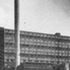 North block with boiler house in foreground