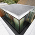 The Dress Box - a discrete modern insertion onto an existing roof terrace.