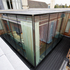 The Dress Box - a discrete modern insertion onto an existing roof terrace.