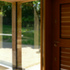 All glass is directly glazed between the external structure and internal joinery, to maximise the view out, and natural light in. This maintains the simplicity and legibility of the timber framing, 