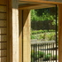 All glass is directly glazed between the external structure and internal joinery, to maximise the view out, and natural light in.