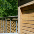 Extensive use of timber, particularly oak, consistently from the primary structure, in Green Oak, through to external cladding, internal flooring, and bespoke joinery and fittings.