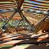 Inside the space truss