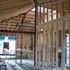 Timber framing to internal spaces