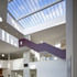 Central atrium and staircase