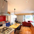 Dining and living space