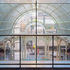 View into Floral Hall from amphitheatre bar above