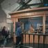 The shared bar area to the west of the public hall