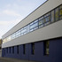 The new street elevation is heavily insulated and has increased glazing to give excellent studio light