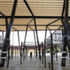 Market Hall glulam beams and cranked steel columns