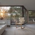 Second floor Living Room with view of setting sun over Highgate Cemetery