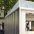Cafe in the Courtyard kiosk in use