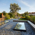 Glas-Three Corner House-Roof of extension