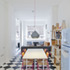 From kitchen towards living
