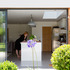 Kitchen through sliding door