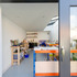 The studio interior
