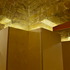 Detail of plywood panelling