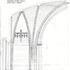 Section of vaulting to first bay of central space