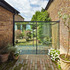 Glazed Link view into courtyard