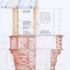 Peckham Mosque Extension - minaret brick stage study