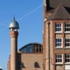 Peckham Mosque - front view with adjacent London Board School