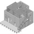 3D View of Wooden & Stone Structures