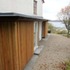 view of the side of the extension