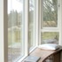 window seat in the dining room